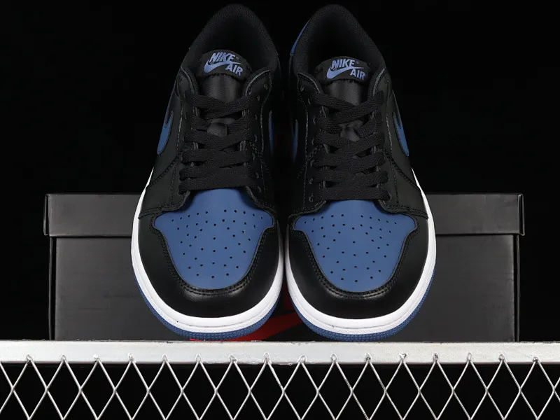 All categories Air Jordan Jordan series basketball shoes Air Jordan 1 Low Z version Air Jordan 1 Low OG "Mystic Navy" AJ1 Joe 1 Fujiwara Hiroshi black and blue low-top basketball shoes CZ0790-041
